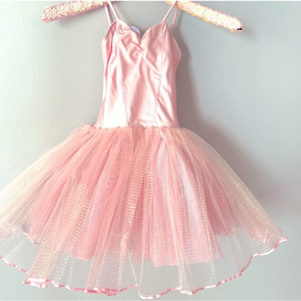 Glitzy Light Pink Dance Tutu